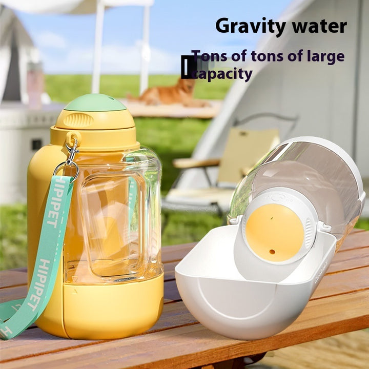 2 In 1 Pet Water Dispenser and Food Bowl - Gamo