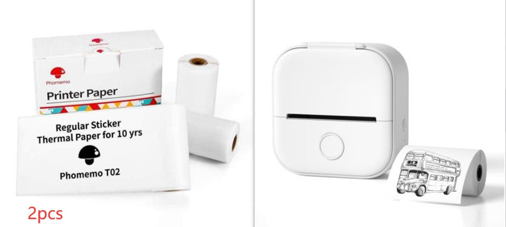Portable Mini Thermal Label Printer - Gamo