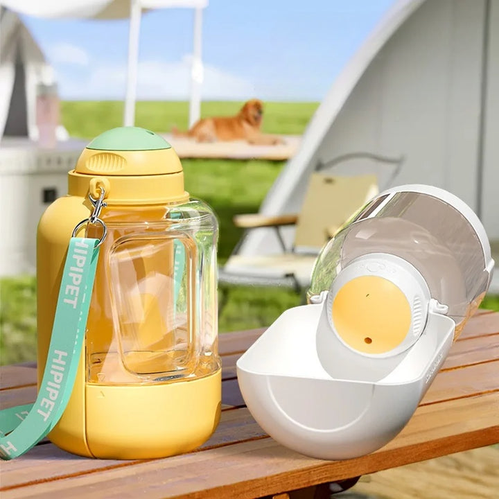2 In 1 Pet Water Dispenser and Food Bowl - Gamo