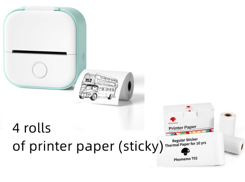 Portable Mini Thermal Label Printer - Gamo