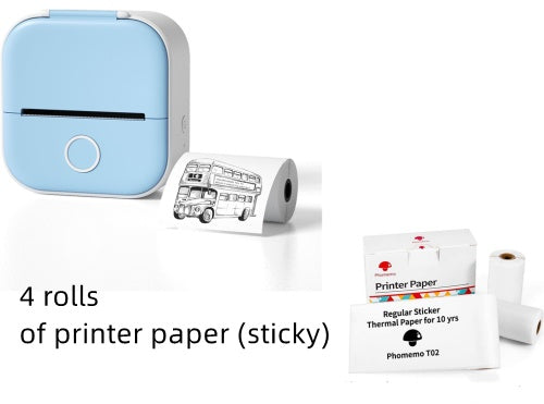 Portable Mini Thermal Label Printer - Gamo