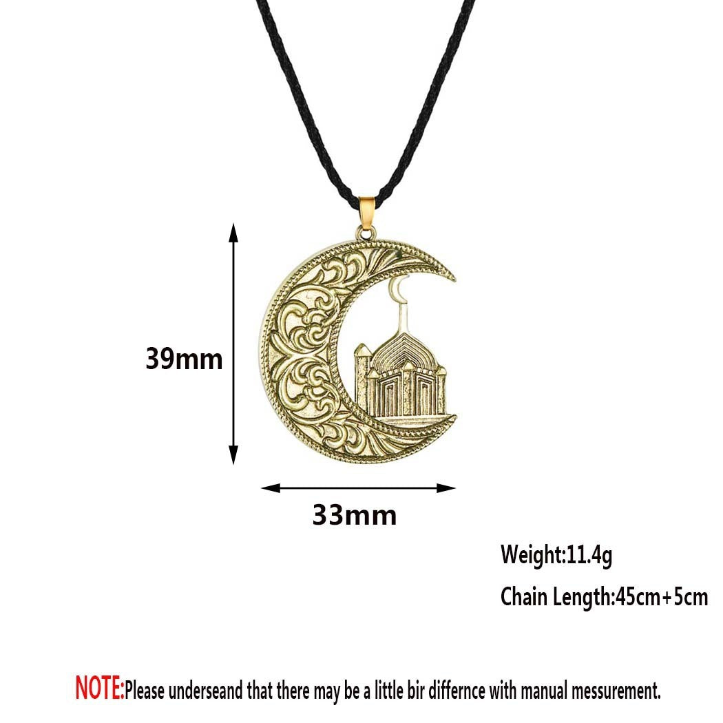 House Islamic Vintage Pour Hommes Pendant Necklace