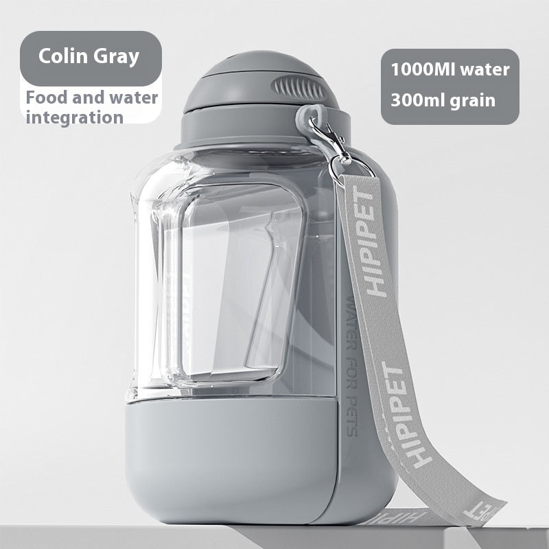 2 In 1 Pet Water Dispenser and Food Bowl - Gamo
