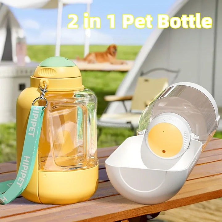 2 In 1 Pet Water Dispenser and Food Bowl - Gamo