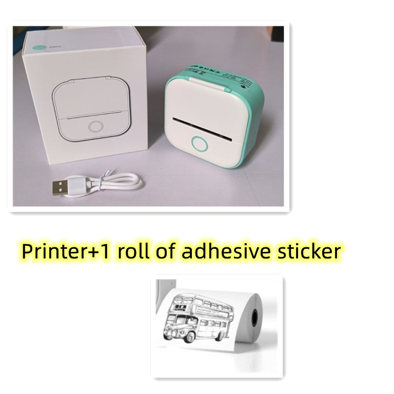 Portable Mini Thermal Label Printer - Gamo
