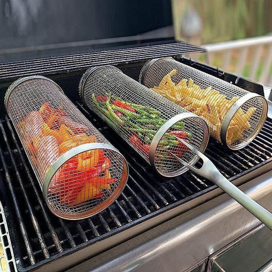 Rolling Grilling Basket - Gamo